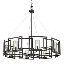  6068-8 BLK - Marco 8 Light Chandelier